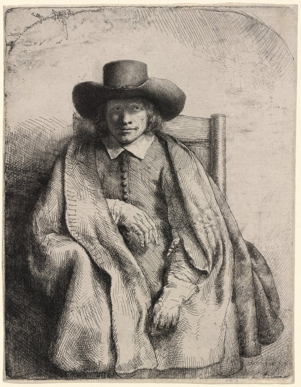 Klemens de Jonghe autorstwa Rembrandt van Rijn