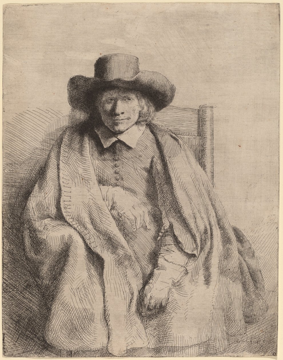 Klemens de Jonghe autorstwa Rembrandt van Rijn