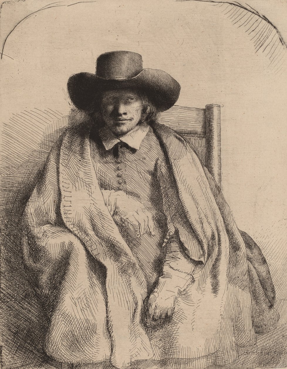 Klemens de Jonghe, 1651. autorstwa Rembrandt van Rijn