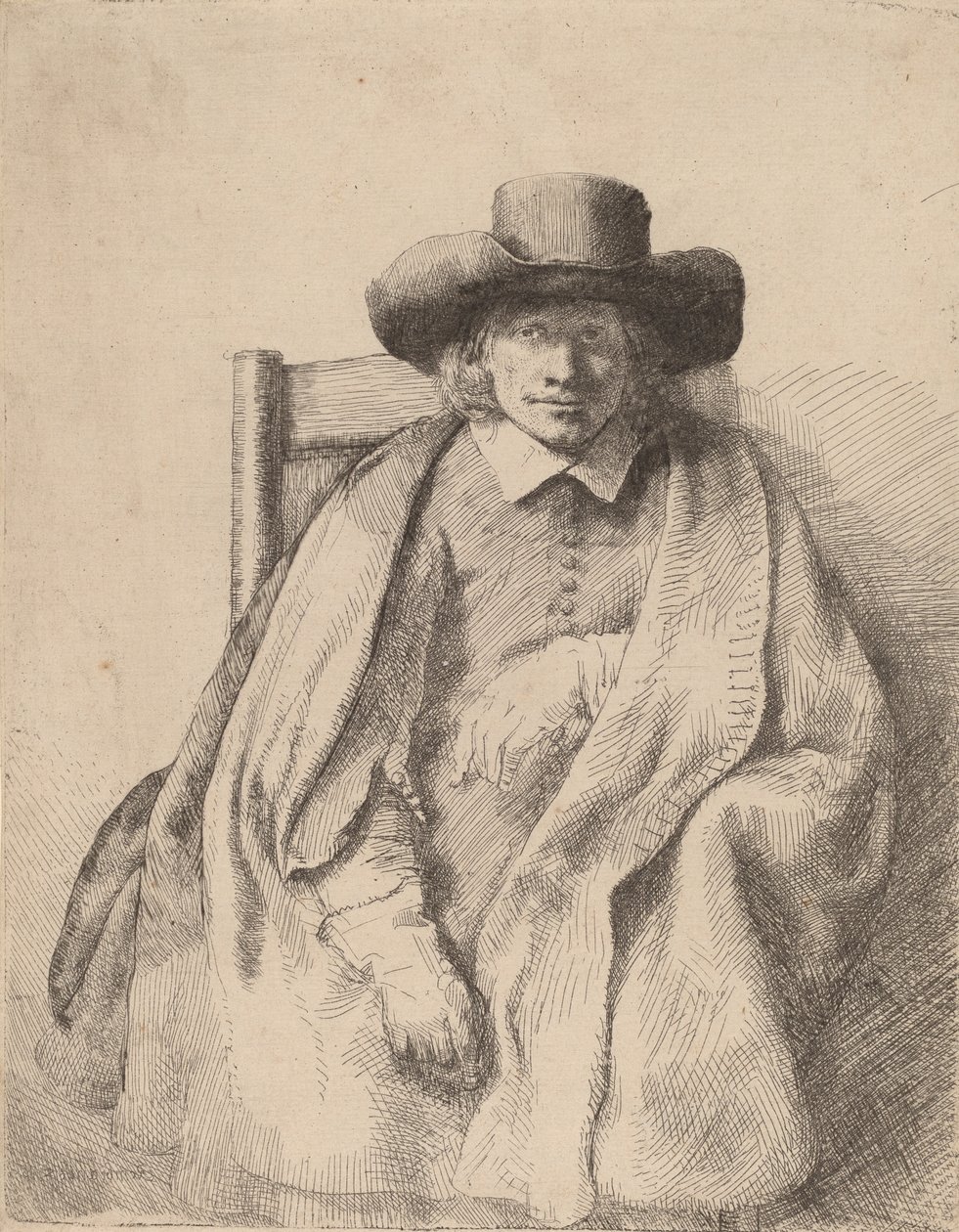 Klemens de Jonghe, 1651. autorstwa Rembrandt van Rijn