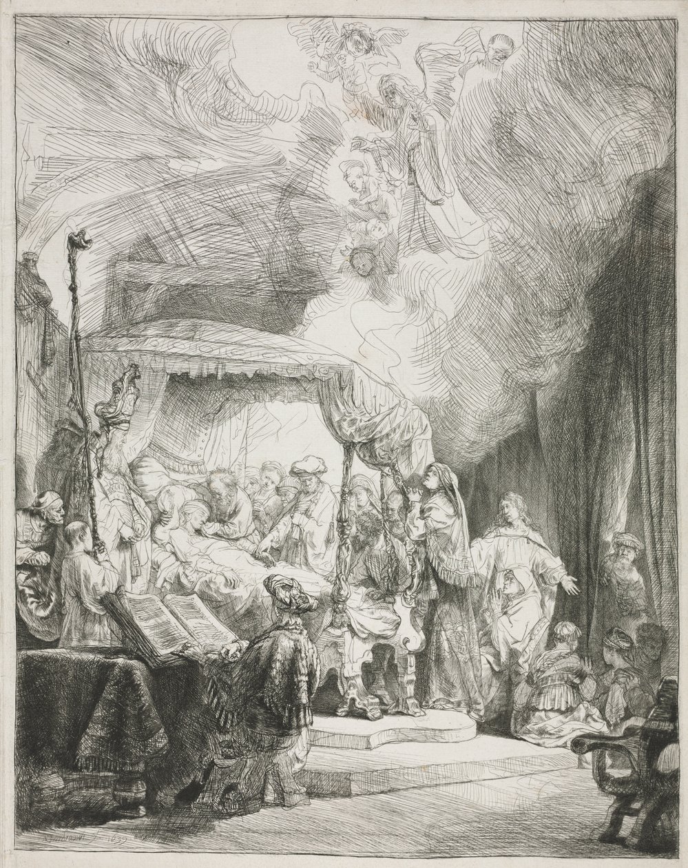 Śmierć Dziewicy autorstwa Rembrandt van Rijn