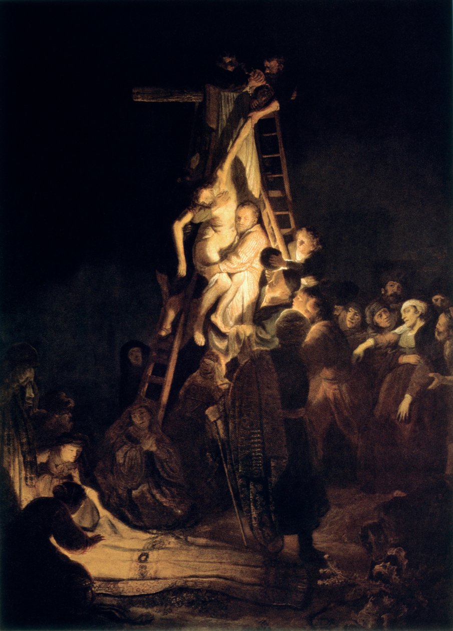 Zejście z krzyża, 1634 autorstwa Rembrandt van Rijn