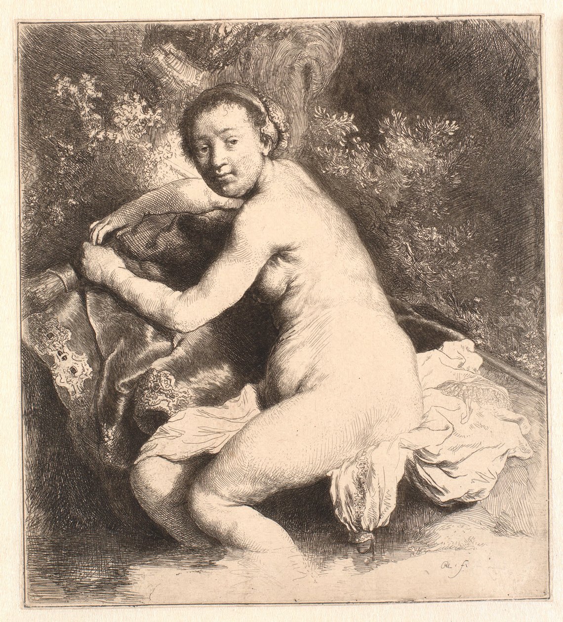 Diana w Łaźni autorstwa Rembrandt van Rijn