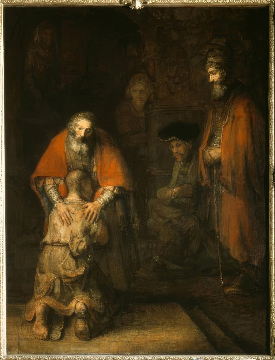 Powrót syna marnotrawnego do domu autorstwa Rembrandt van Rijn
