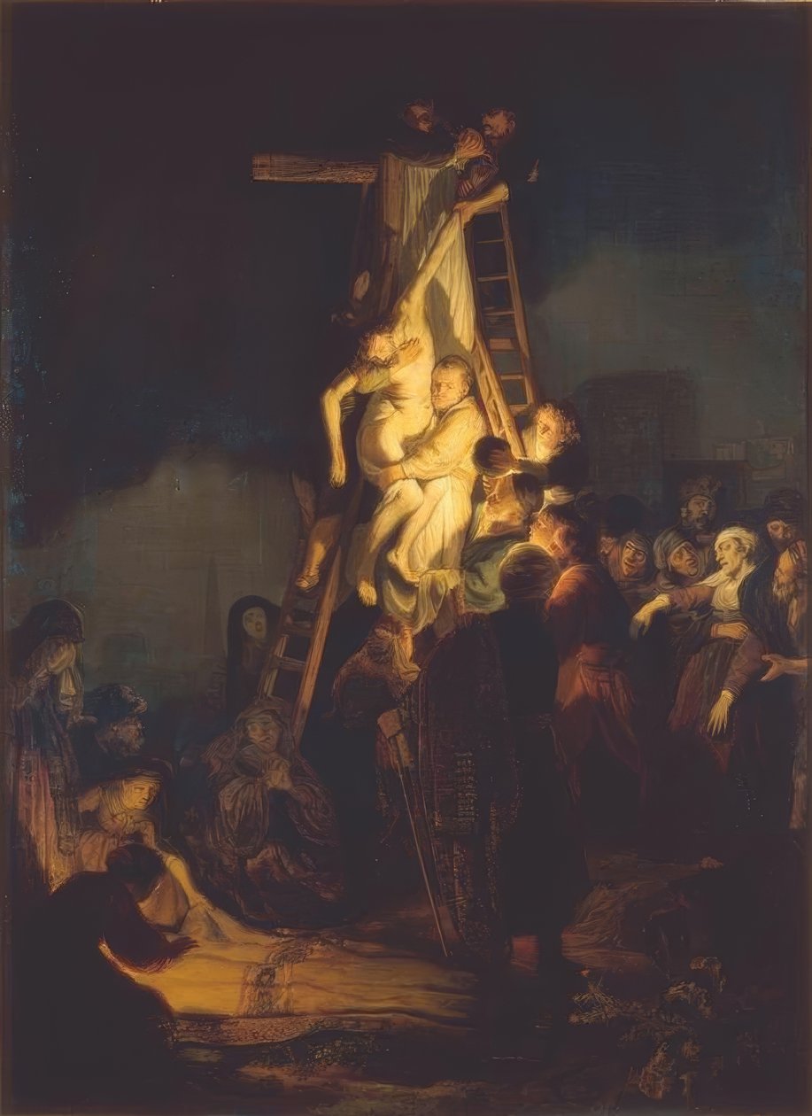 Zdjęcie z krzyża autorstwa Rembrandt van Rijn