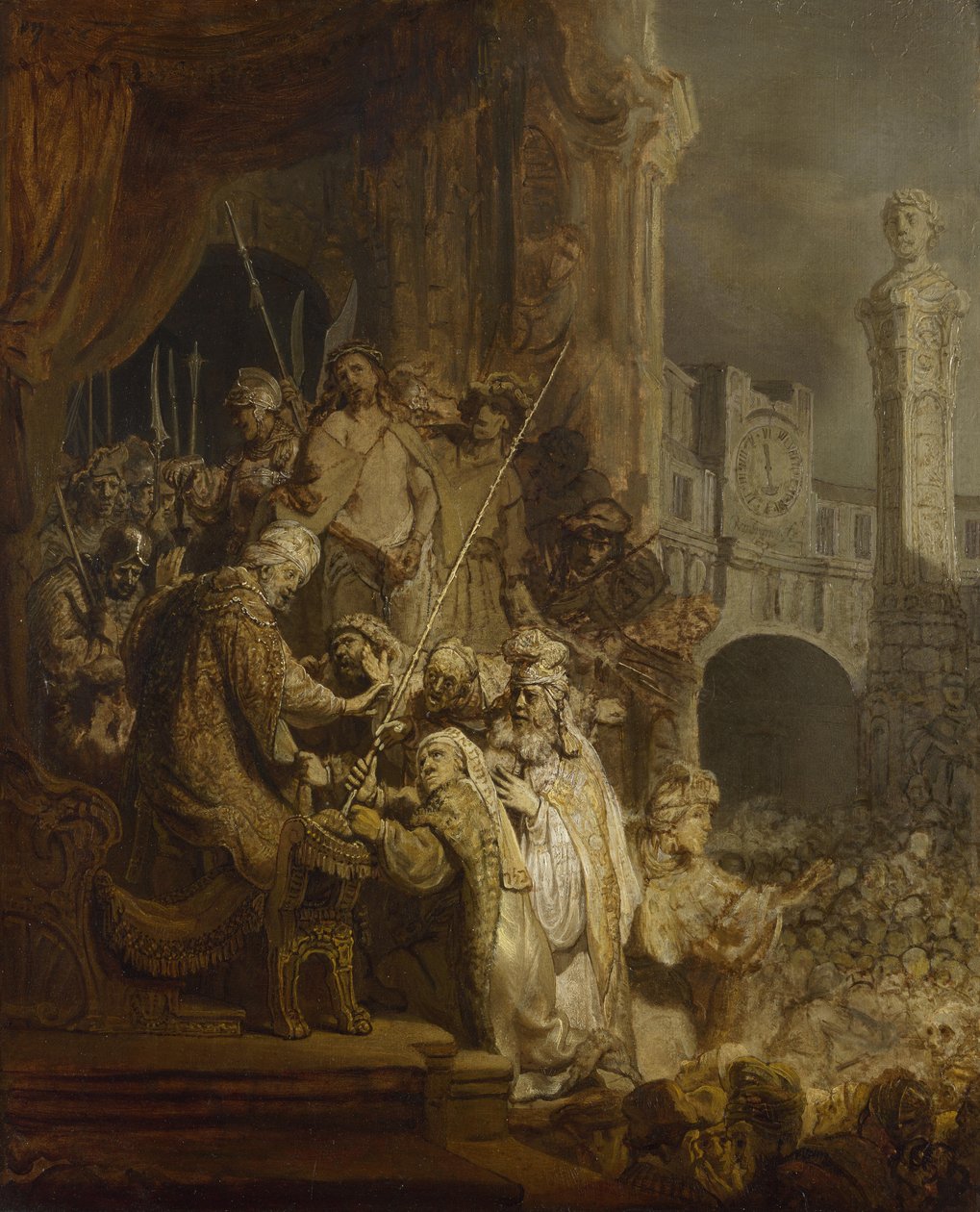 Oto człowiek, 1634 autorstwa Rembrandt van Rijn