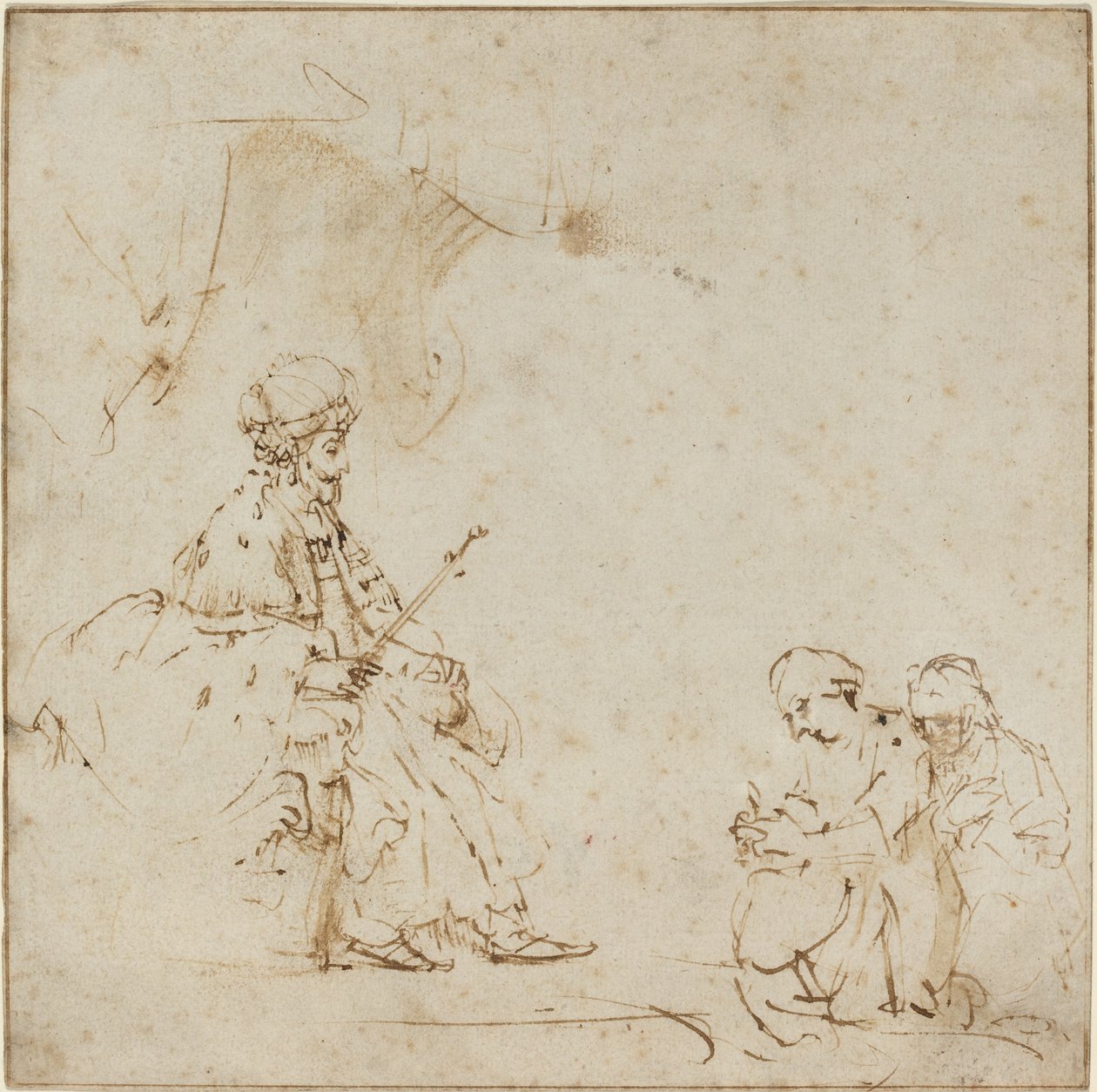 Estera przed Aswerusem autorstwa Rembrandt van Rijn