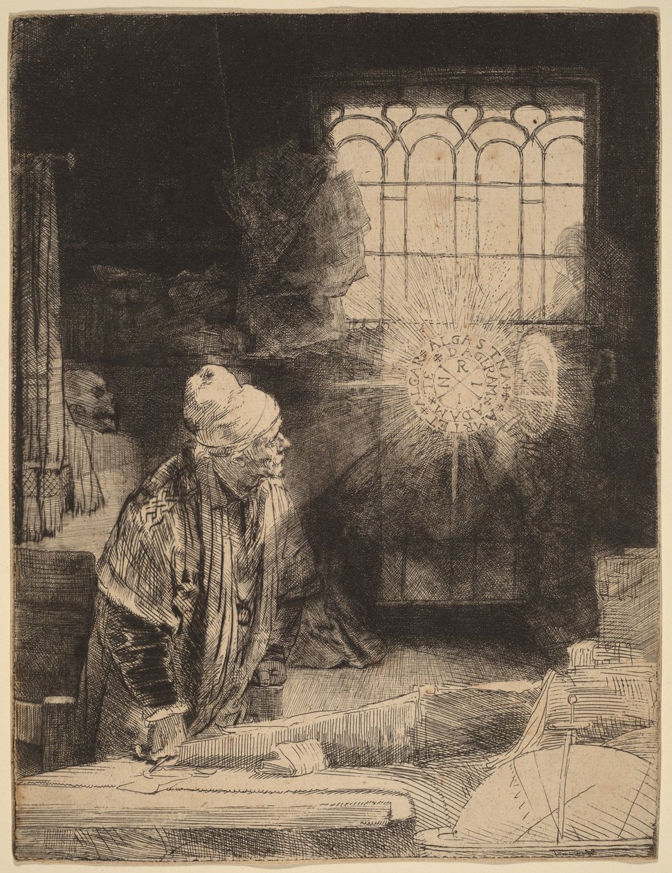 Faust autorstwa Rembrandt van Rijn