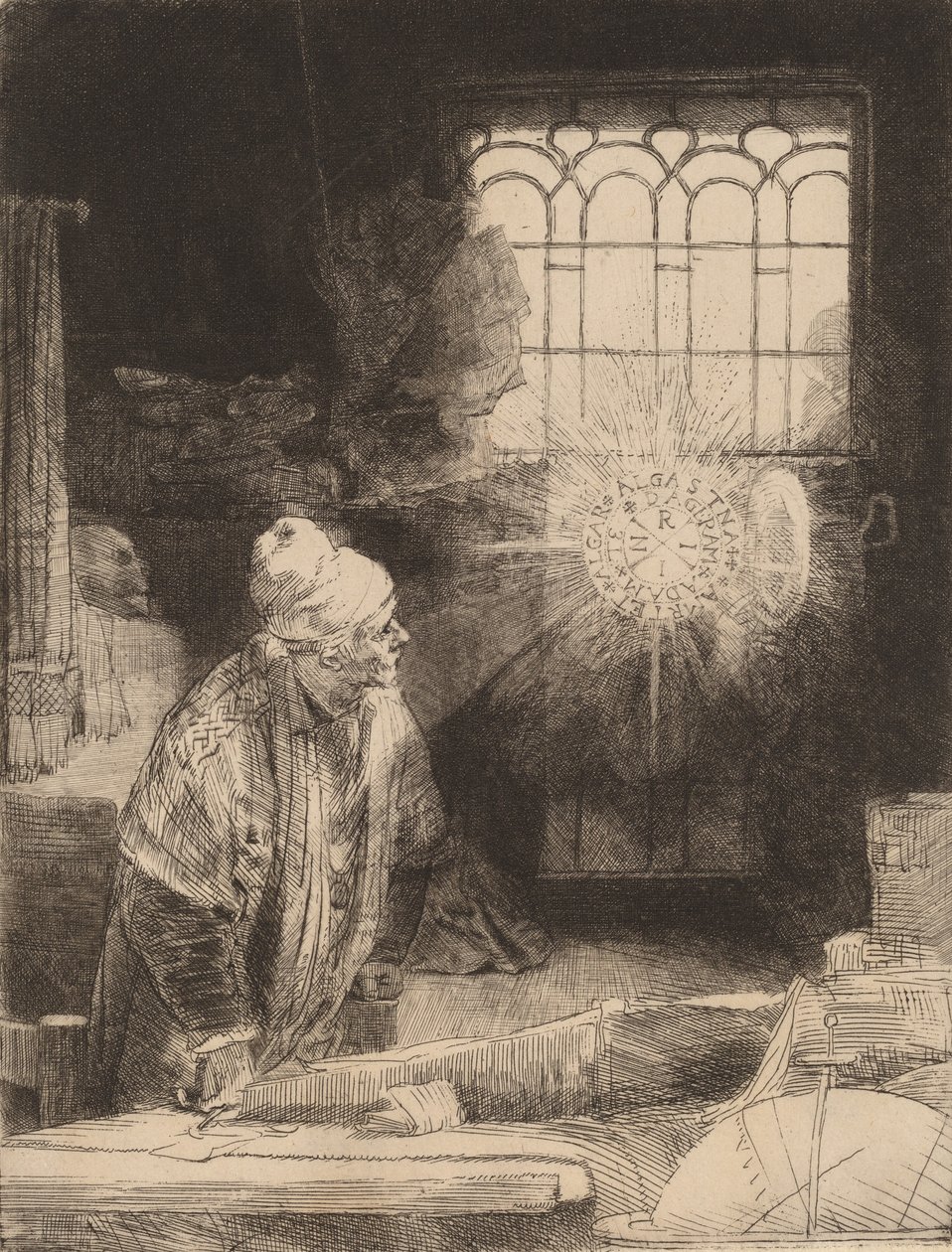 Fausta, ok. 1652. autorstwa Rembrandt van Rijn