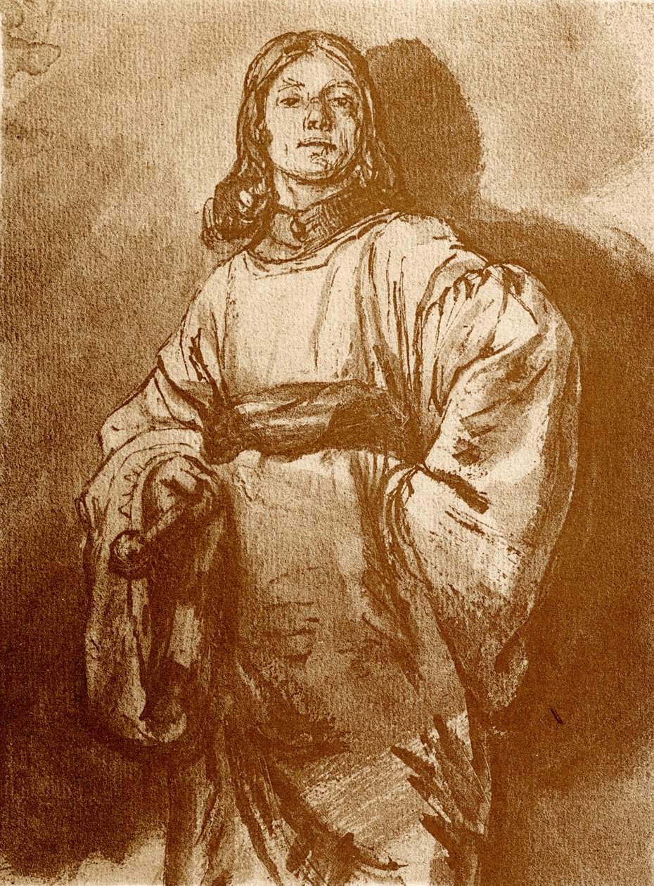Studium postaci autorstwa Rembrandt van Rijn