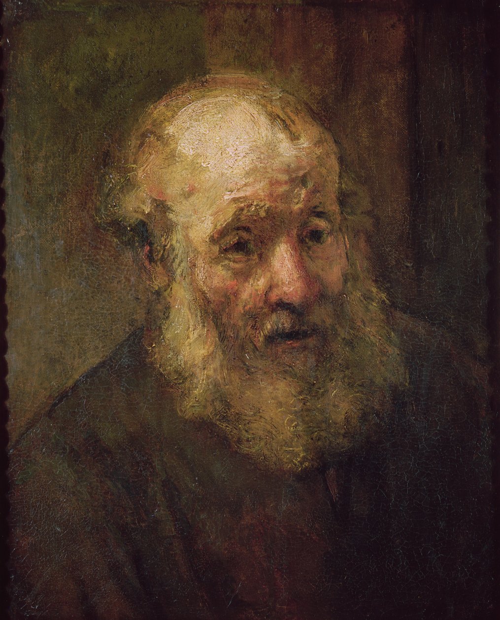 Głowa starego człowieka, ok. 1650 autorstwa Rembrandt van Rijn
