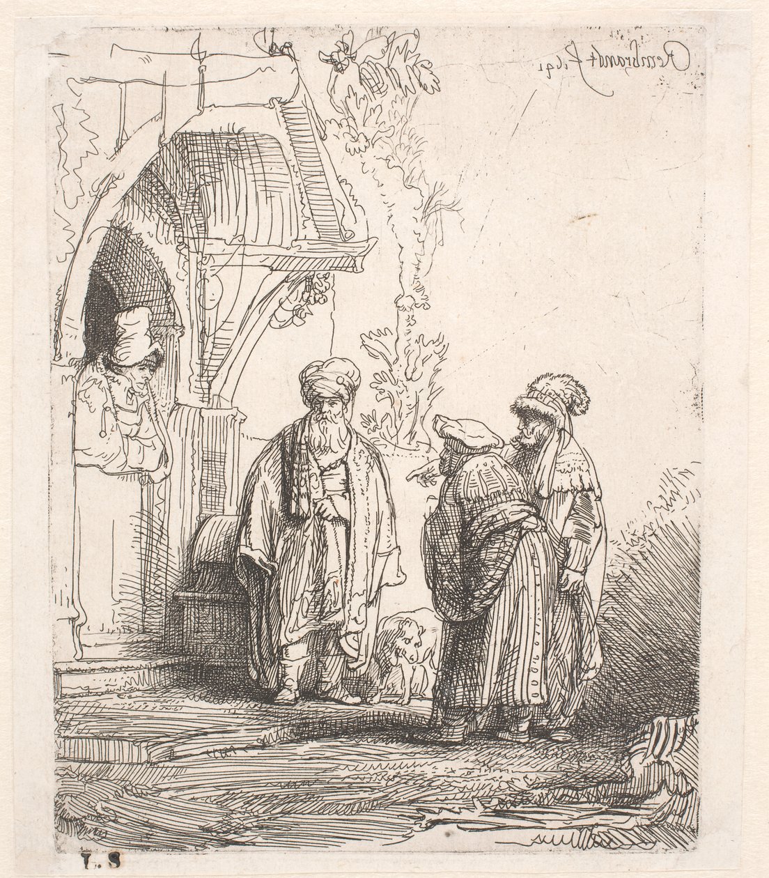 Jakub i Laban () autorstwa Rembrandt van Rijn