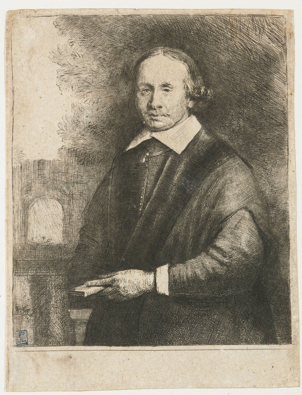 Jan Antonides van der Linden autorstwa Rembrandt van Rijn