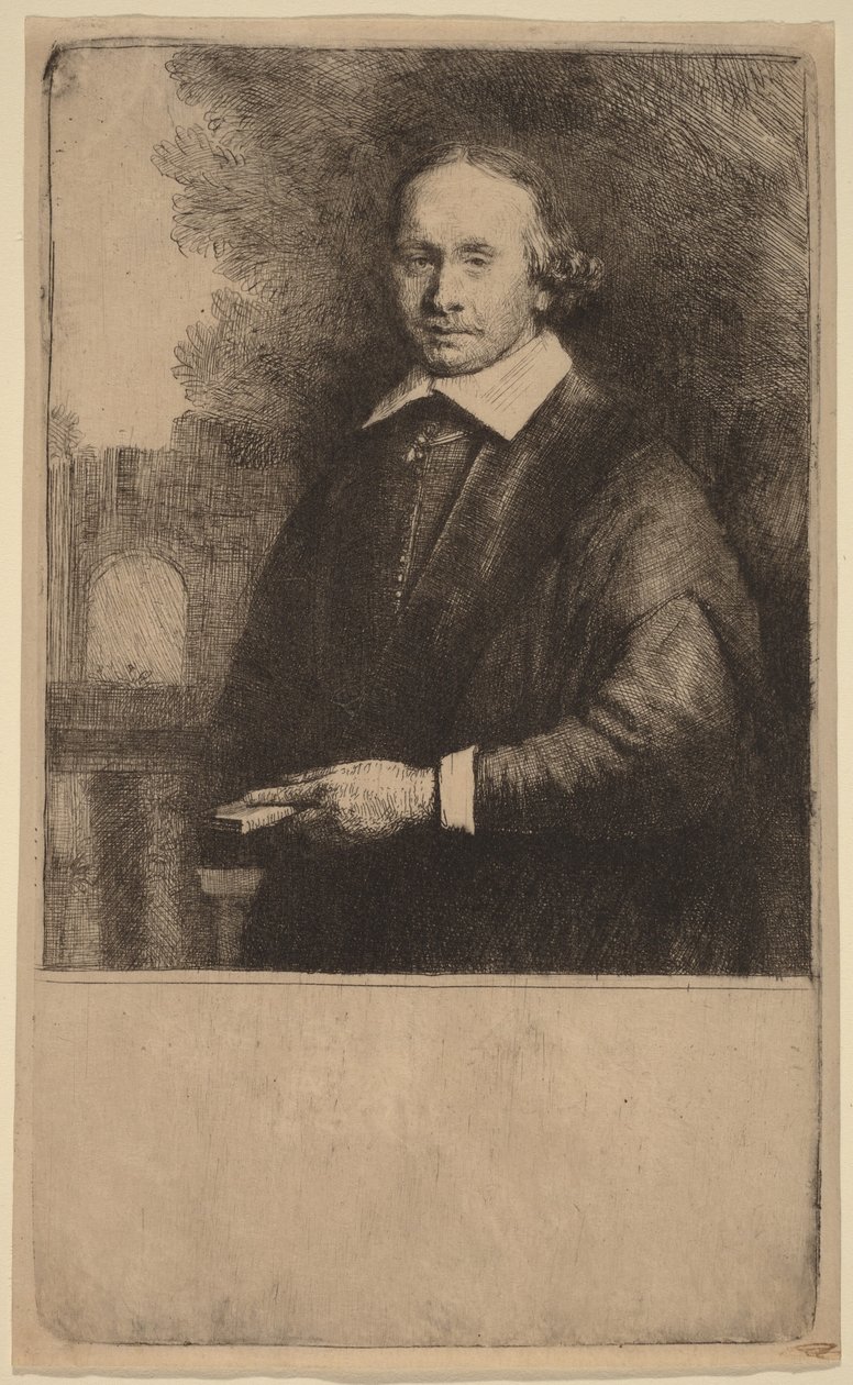 Jan Antonides van der Linden autorstwa Rembrandt van Rijn