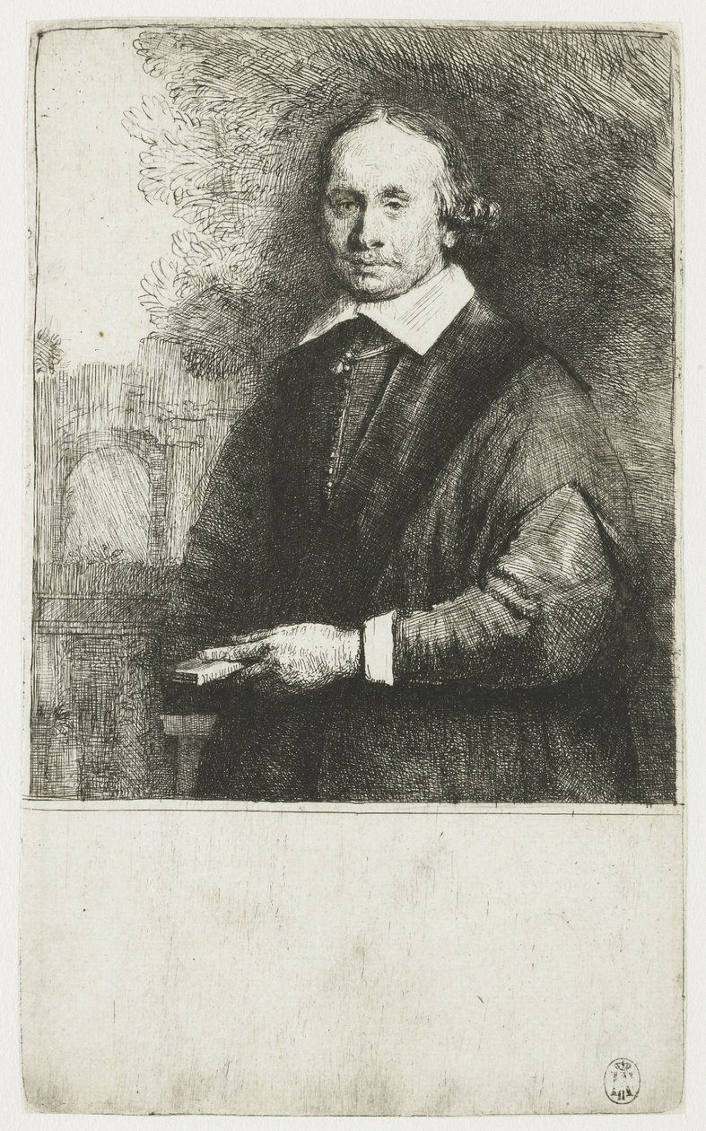 Jan Antonides van der Linden autorstwa Rembrandt van Rijn