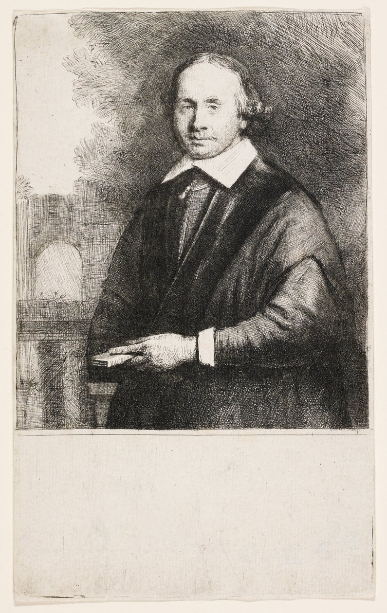 Jan Antonides van der Linden autorstwa Rembrandt van Rijn