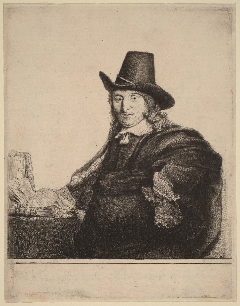 Jan Asselijn autorstwa Rembrandt van Rijn
