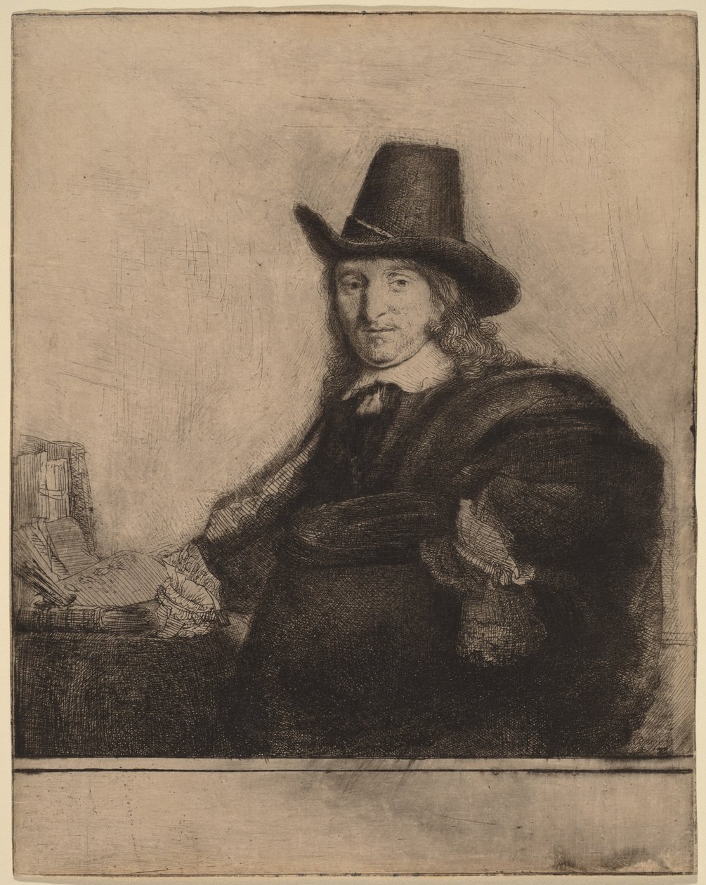 Jan Asselijn autorstwa Rembrandt van Rijn