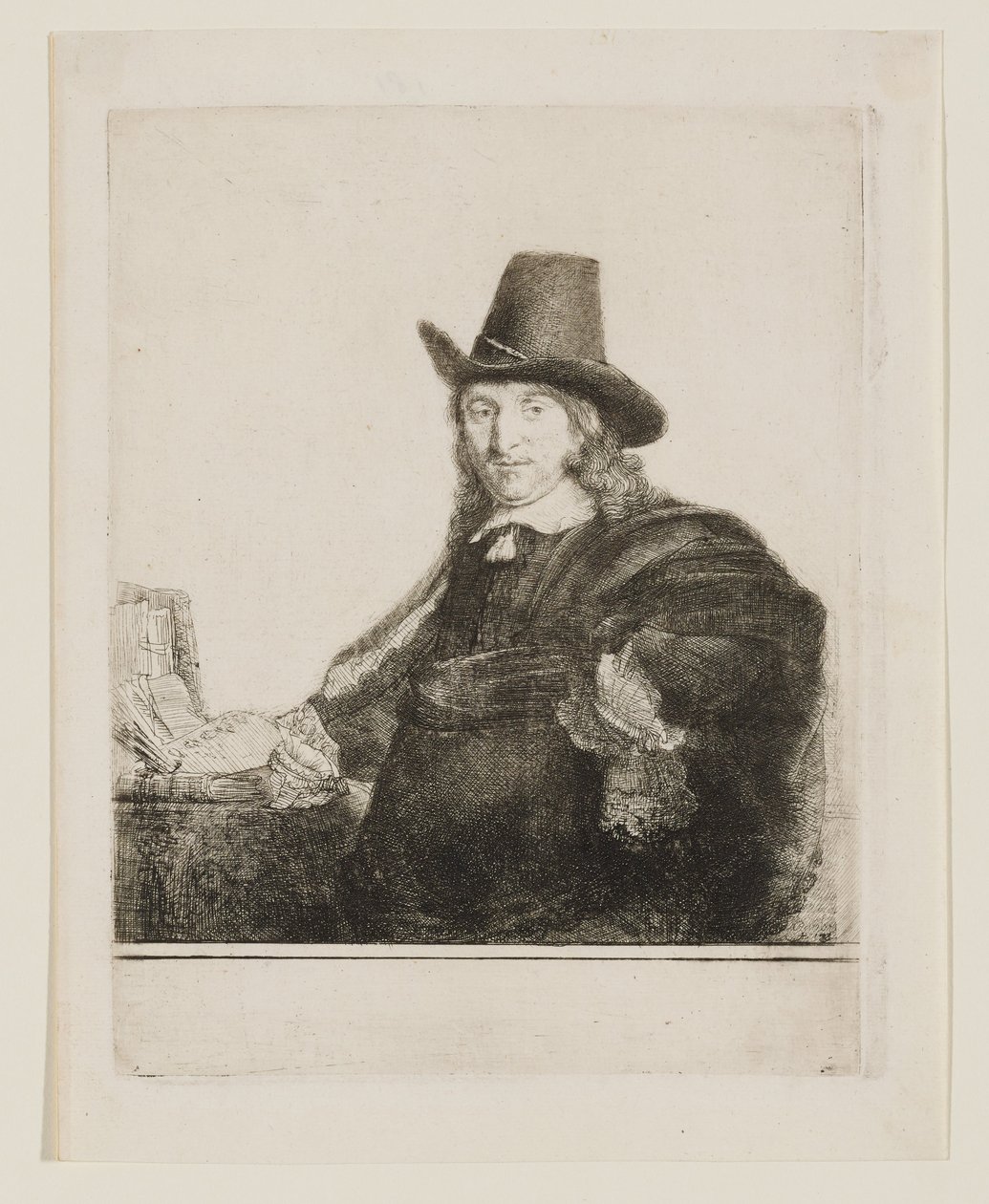 Jan Asselyn, malarz autorstwa Rembrandt van Rijn