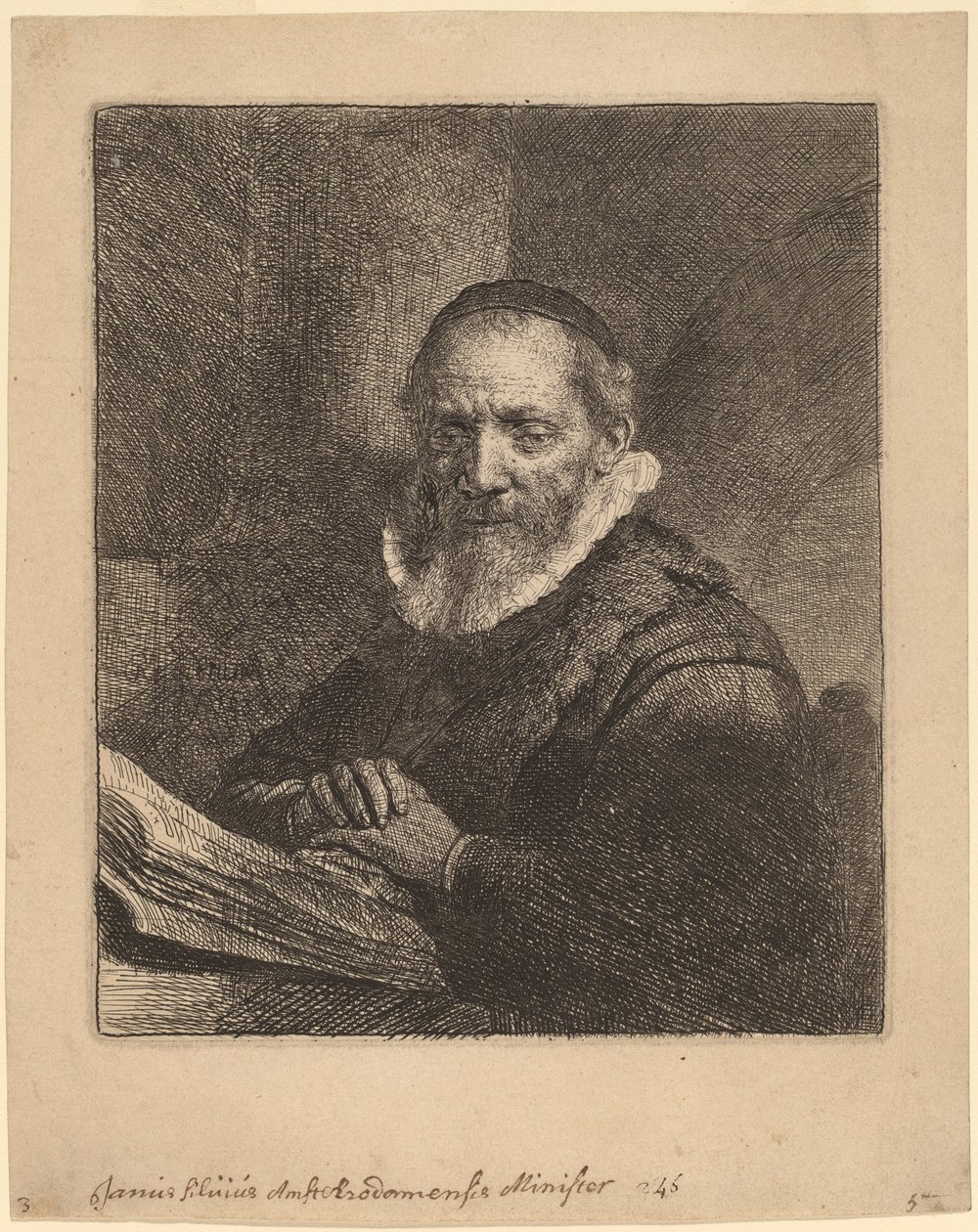 Jana Kornelisza. Sylwiusz autorstwa Rembrandt van Rijn