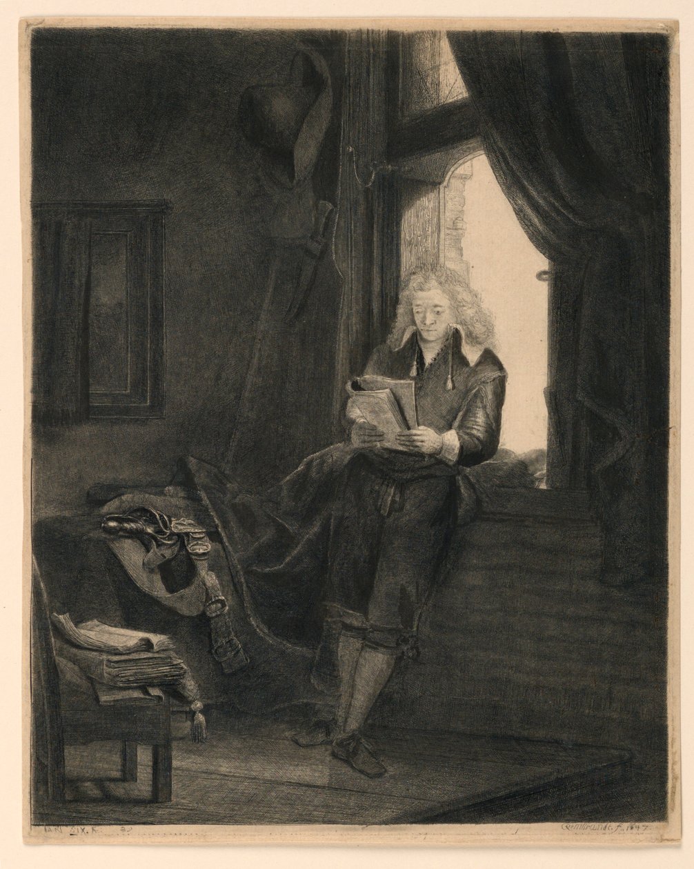 Jan Szósty autorstwa Rembrandt van Rijn