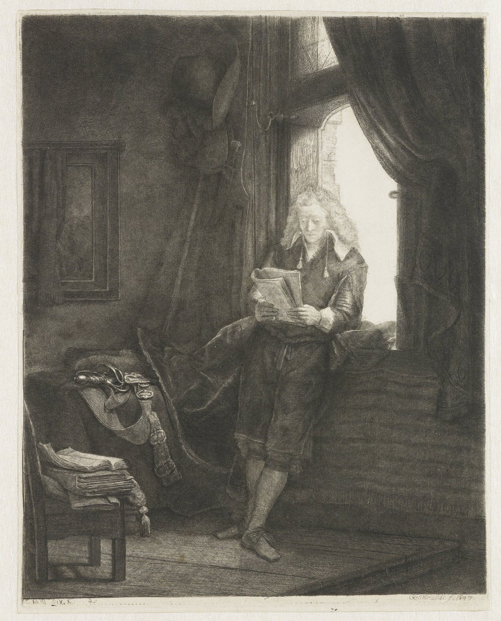 Jan Szósty autorstwa Rembrandt van Rijn