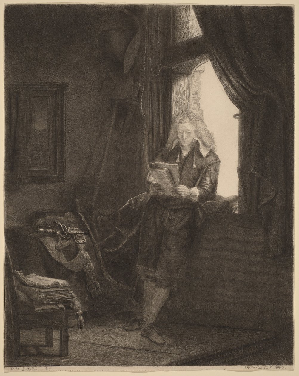 Jan Six autorstwa Rembrandt van Rijn