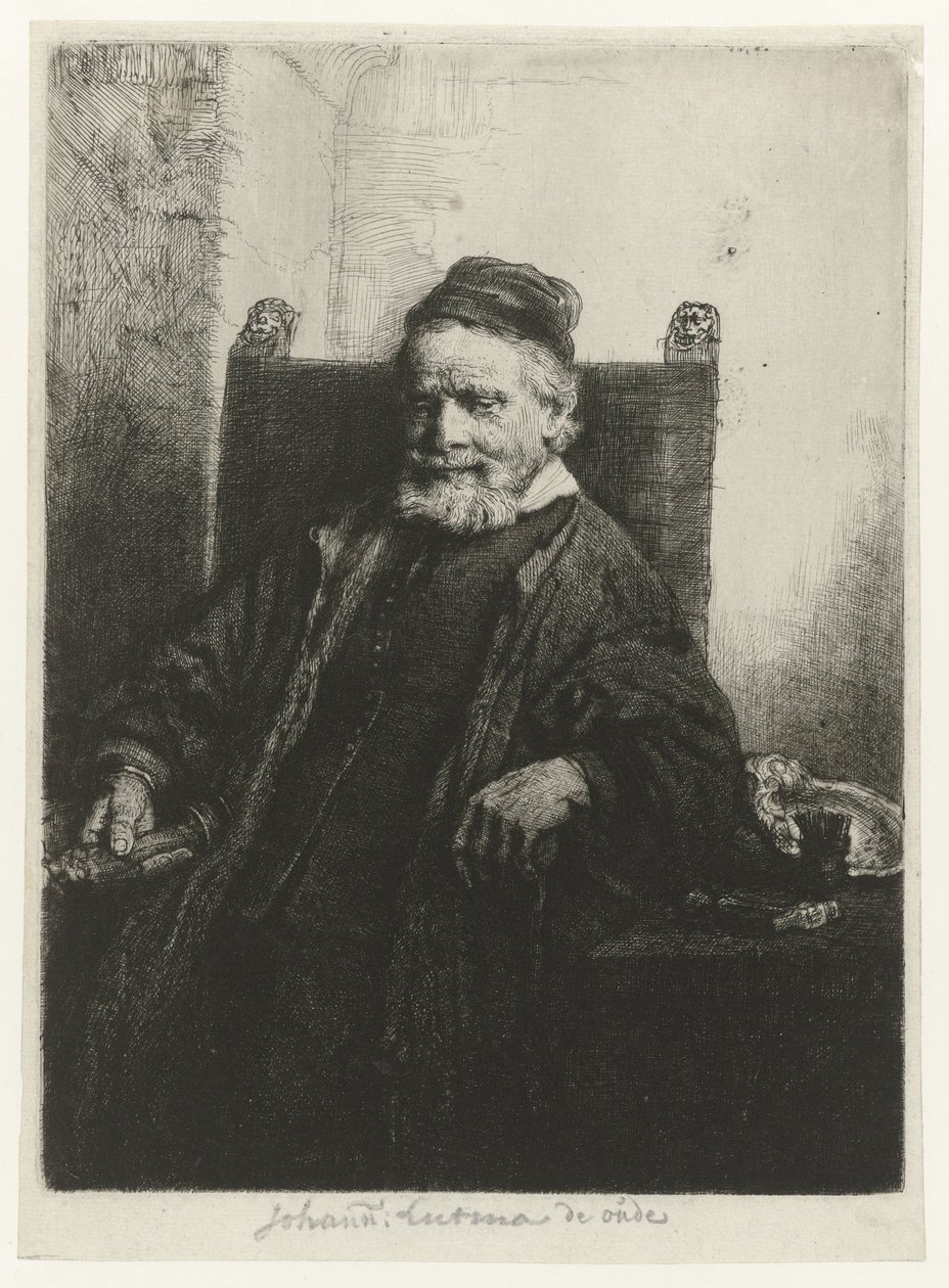 Johannes Lutma autorstwa Rembrandt van Rijn