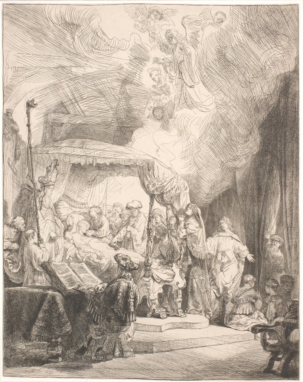 Śmierć Maryi Panny autorstwa Rembrandt van Rijn