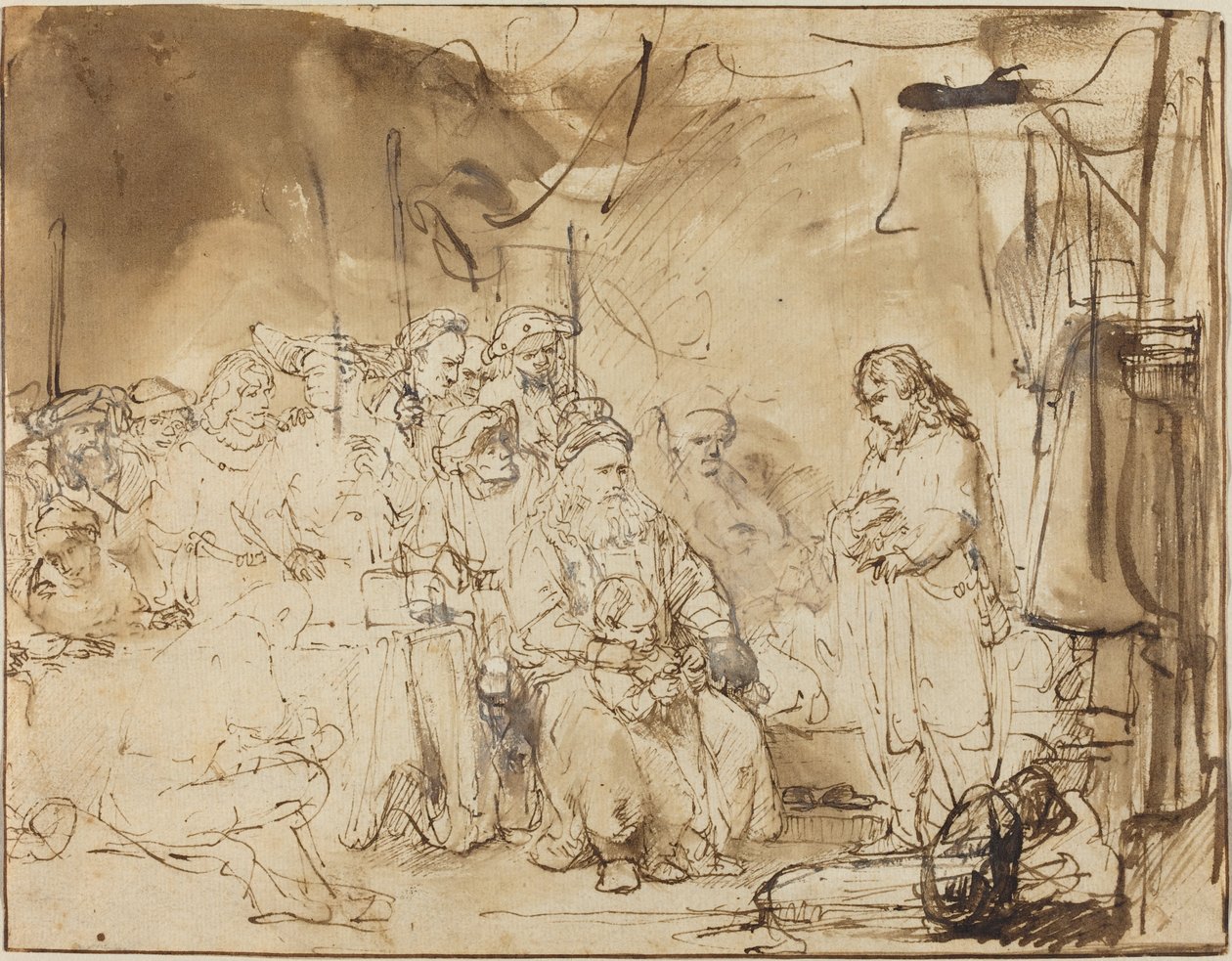 Józef opowiada swoje sny autorstwa Rembrandt van Rijn
