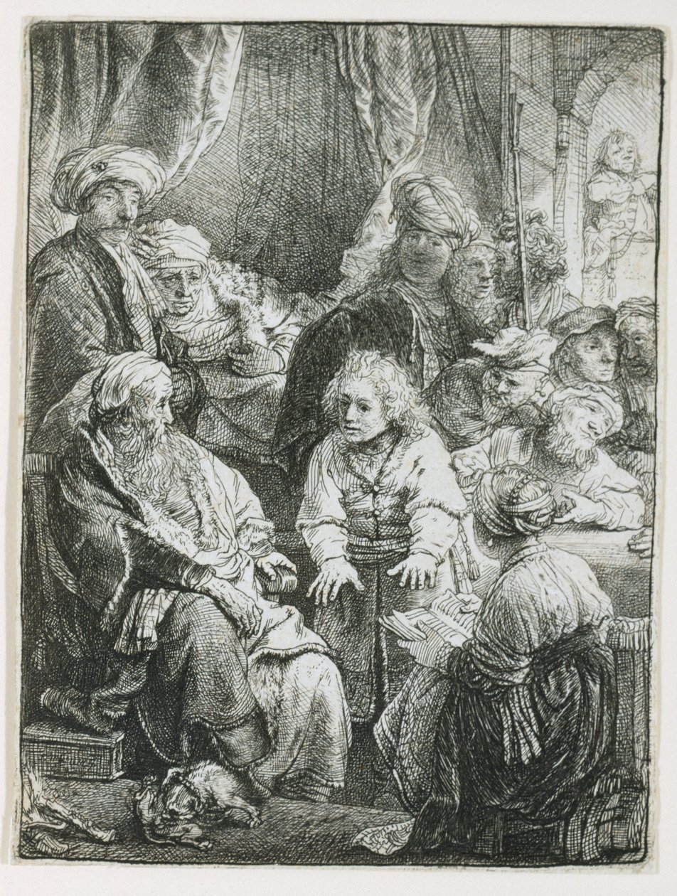 Józef opowiada swoje sny, 1638 autorstwa Rembrandt van Rijn