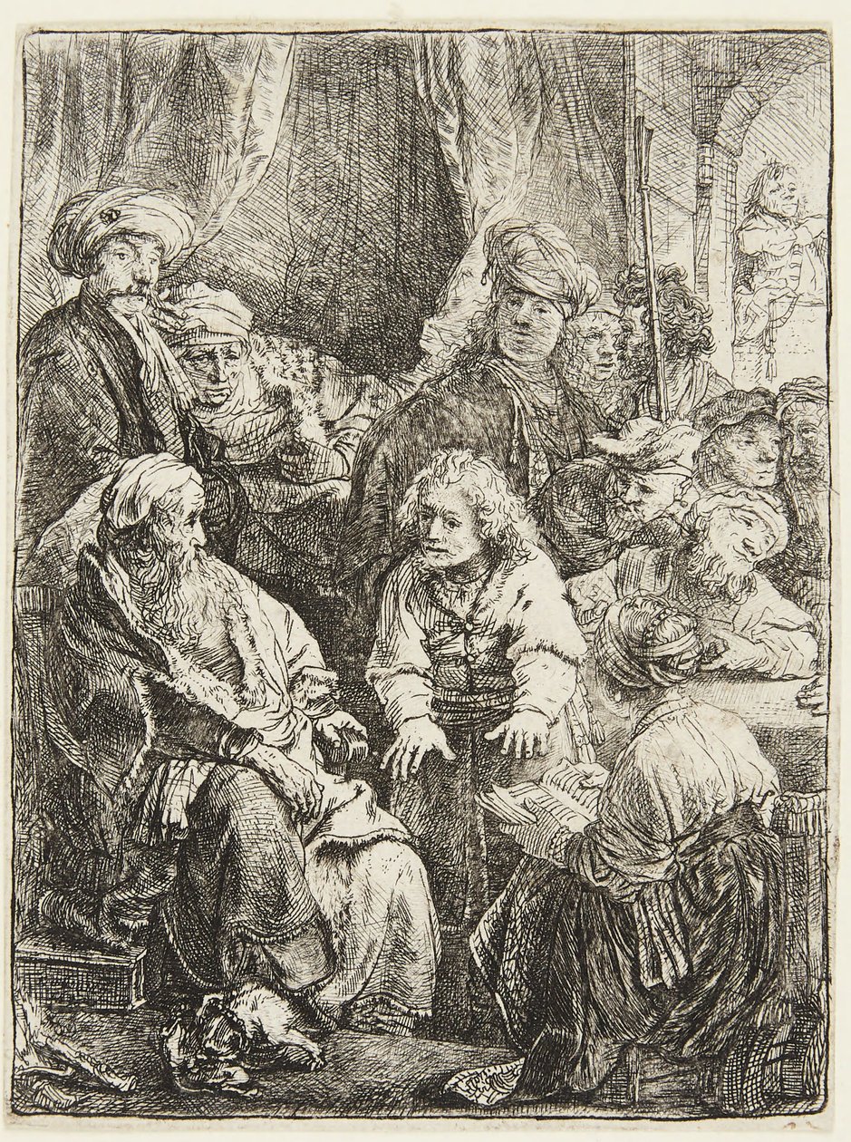 Józef opowiada swój sen autorstwa Rembrandt van Rijn