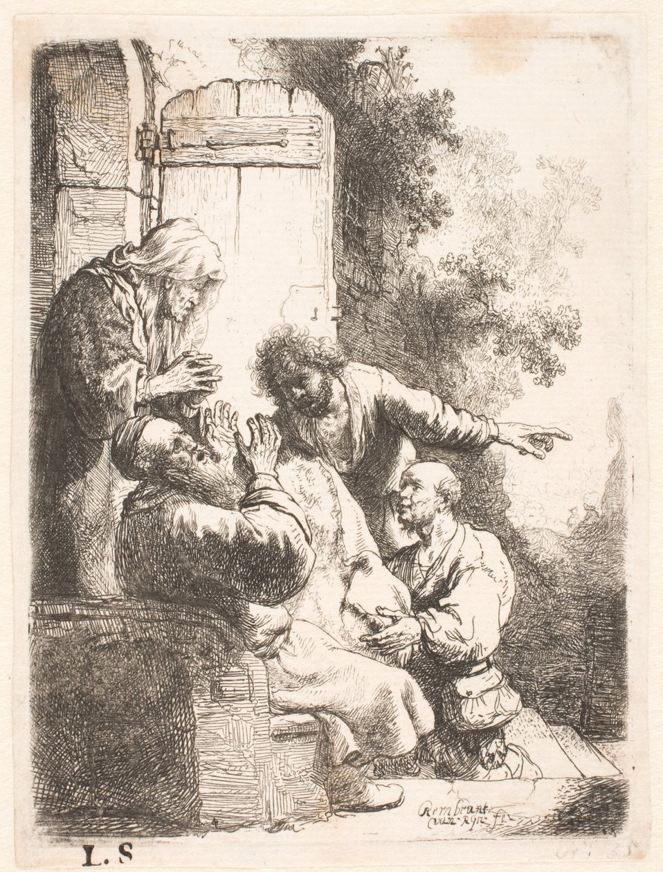 Płaszcz Józefa przyniesiony Jakubowi autorstwa Rembrandt van Rijn