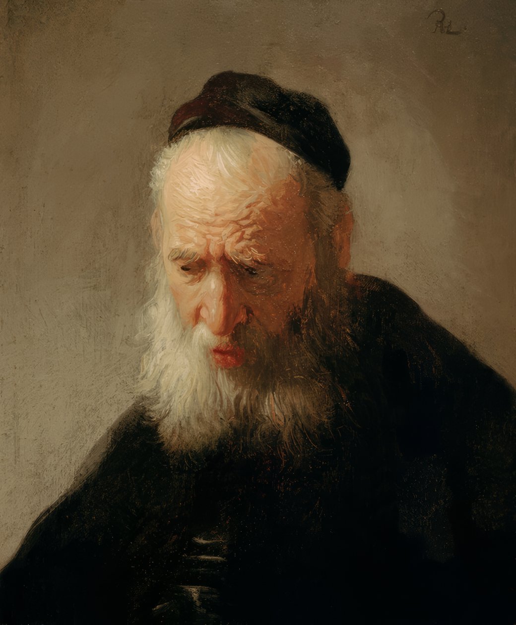 Głowa starego człowieka autorstwa Rembrandt van Rijn