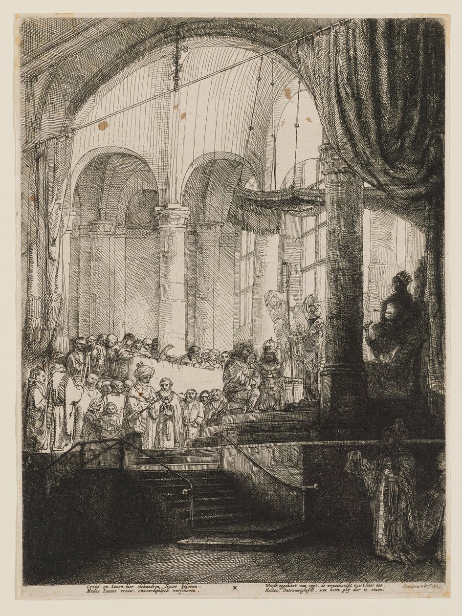 Medea: czyli ślub Jazona i Kreuzy autorstwa Rembrandt van Rijn
