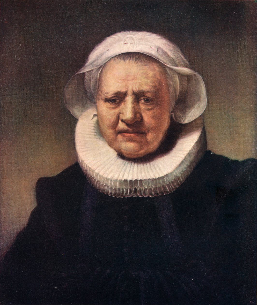 Portret Aechje Claesdra, 1634, 1904 autorstwa Rembrandt van Rijn