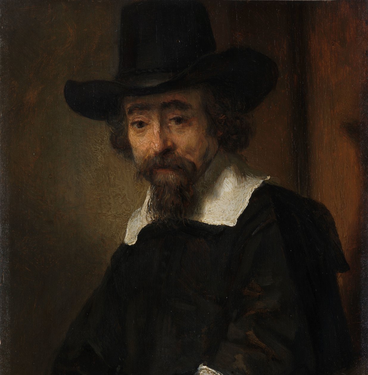 Portret Efraima Well Portret dr Ephraima Well autorstwa Rembrandt van Rijn