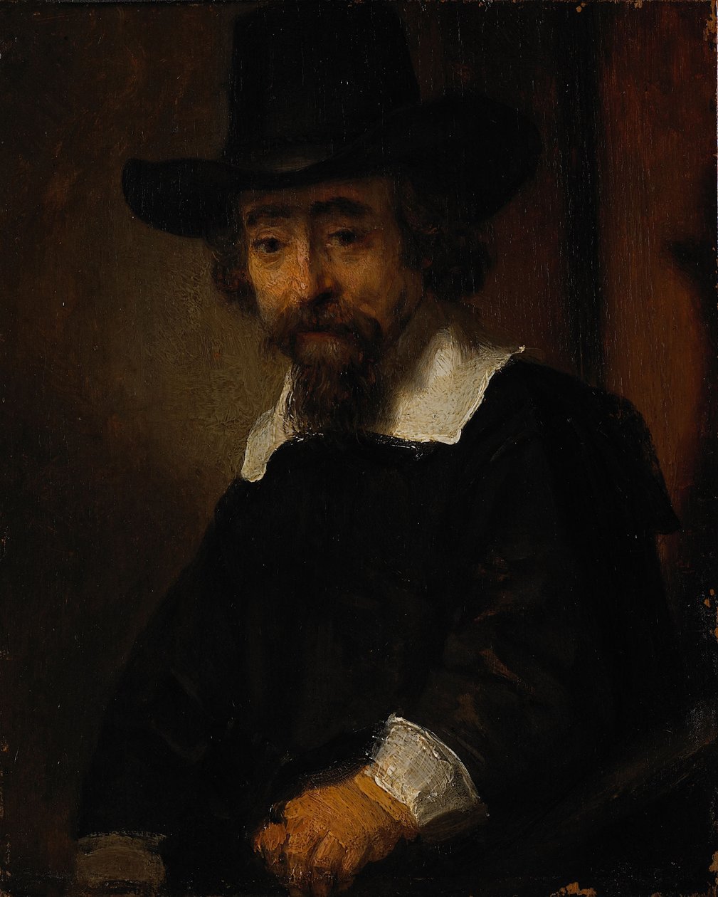 Portret Efraima Bueno autorstwa Rembrandt van Rijn