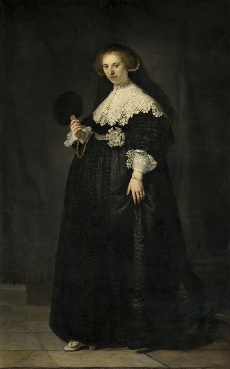 Portret Oopjena Coppita, 1634 autorstwa Rembrandt van Rijn
