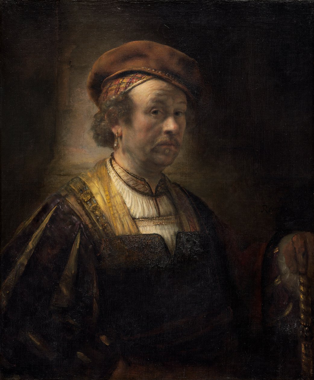 Portret Rembrandta, 1650 autorstwa Rembrandt van Rijn