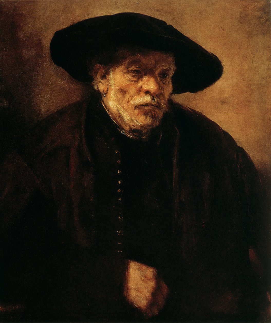 Portret brata Rembrandta, Andriena van Rijna, 1654 autorstwa Rembrandt van Rijn