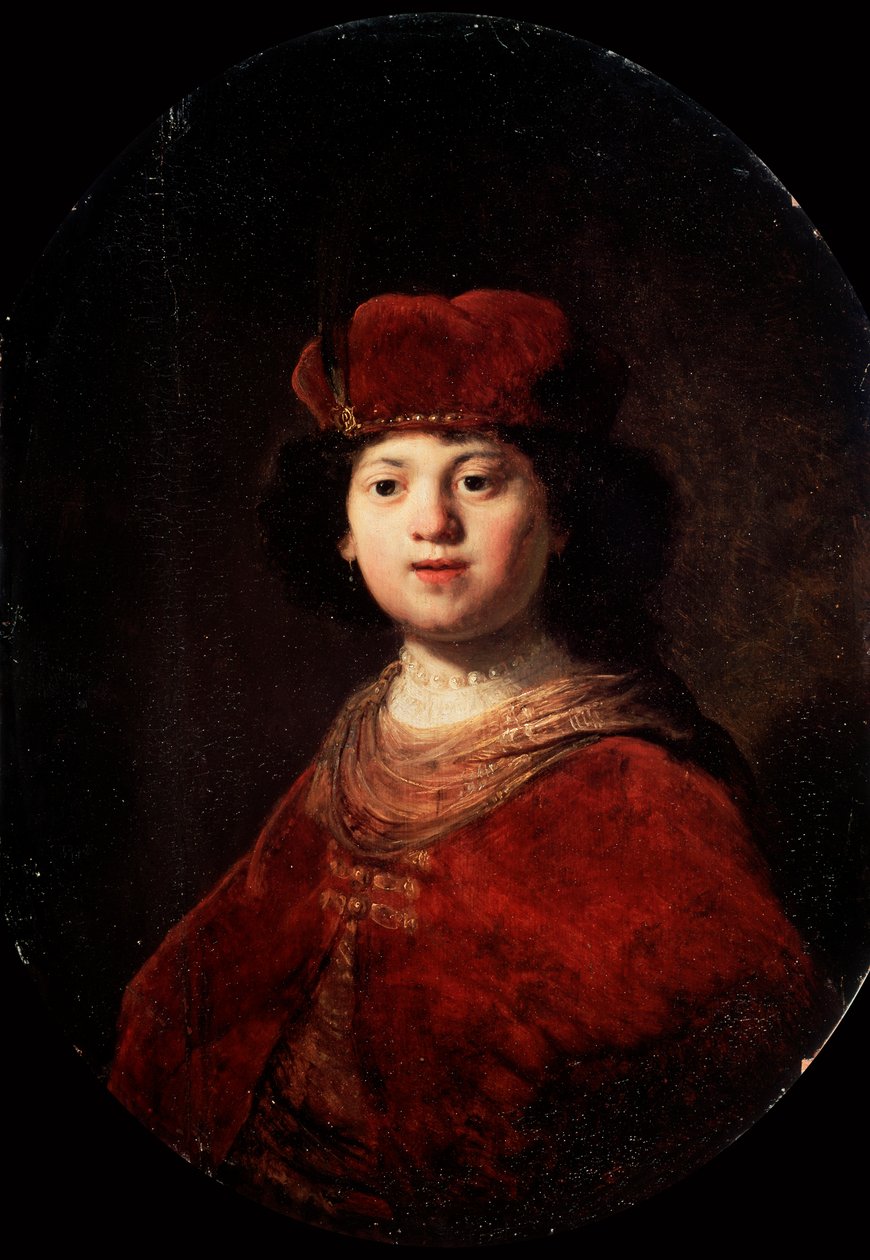 Portret chłopca, c1633 autorstwa Rembrandt van Rijn
