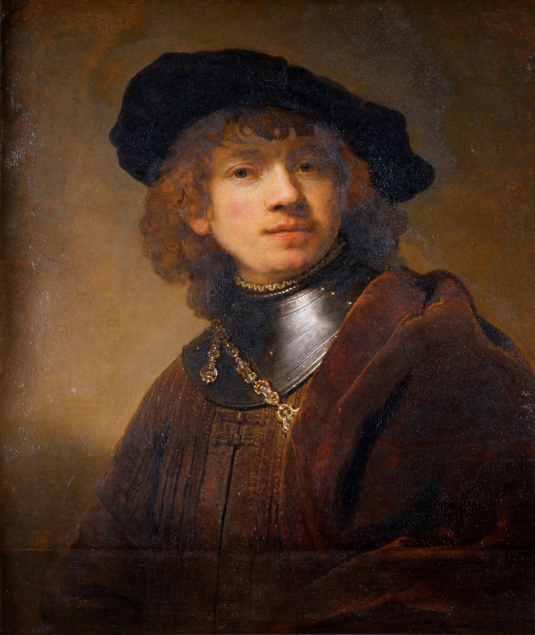 Portret młodzieńca, ok. 1639 autorstwa Rembrandt van Rijn