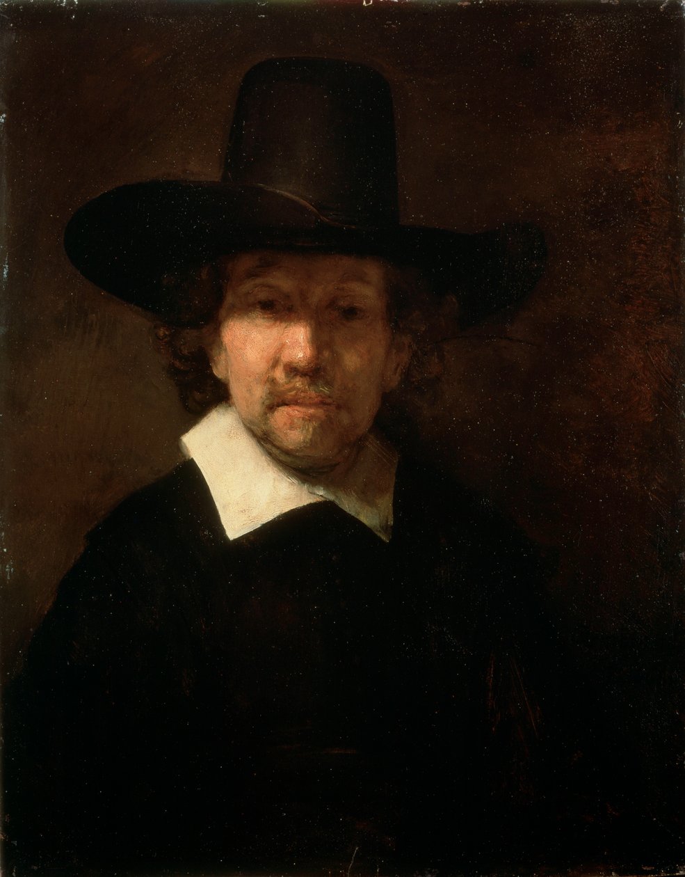 Portret poety Jeremiasa de Deckera, 1666. autorstwa Rembrandt van Rijn