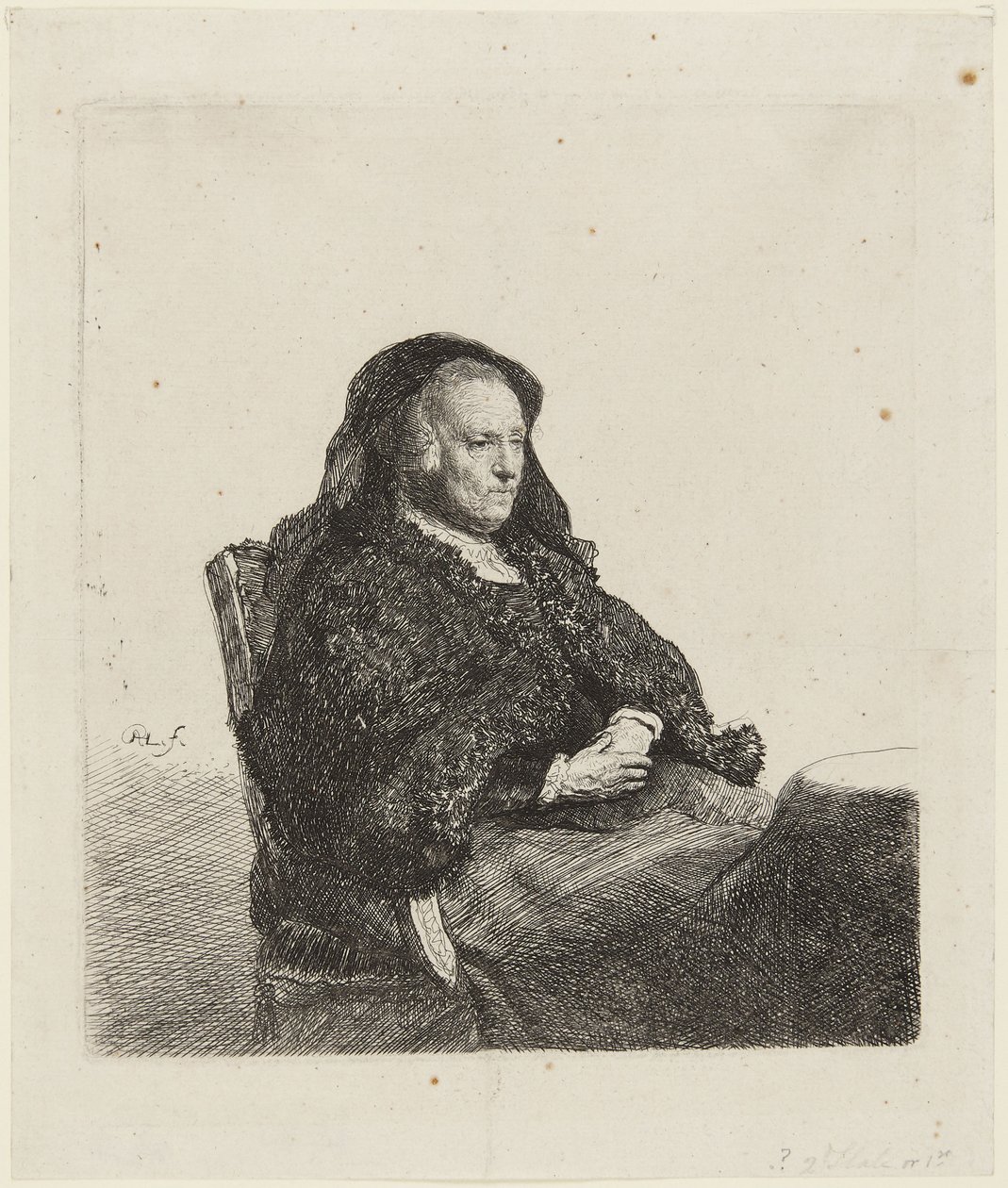 Matka Rembrandta autorstwa Rembrandt van Rijn