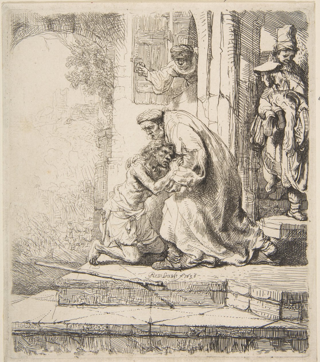 Powrót syna marnotrawnego, 1620-69. autorstwa Rembrandt van Rijn