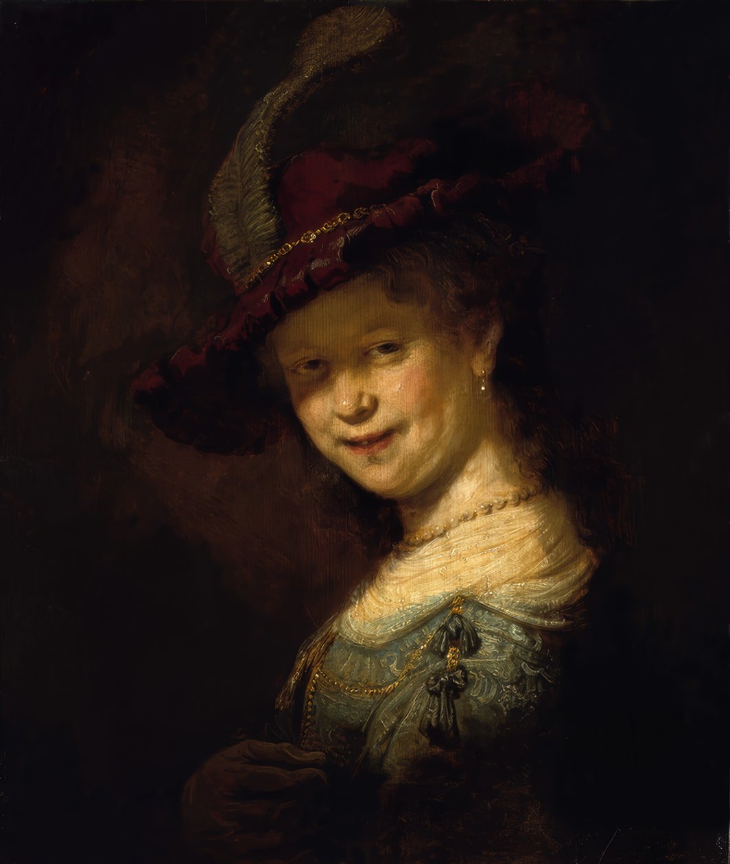 Saskia van Uylenburgh jako dziewczynka autorstwa Rembrandt van Rijn