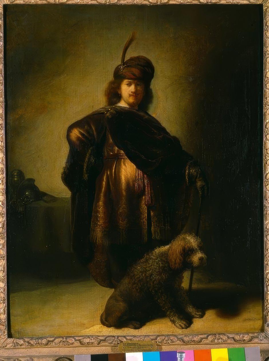 Autoportret w orientalnym stroju autorstwa Rembrandt van Rijn