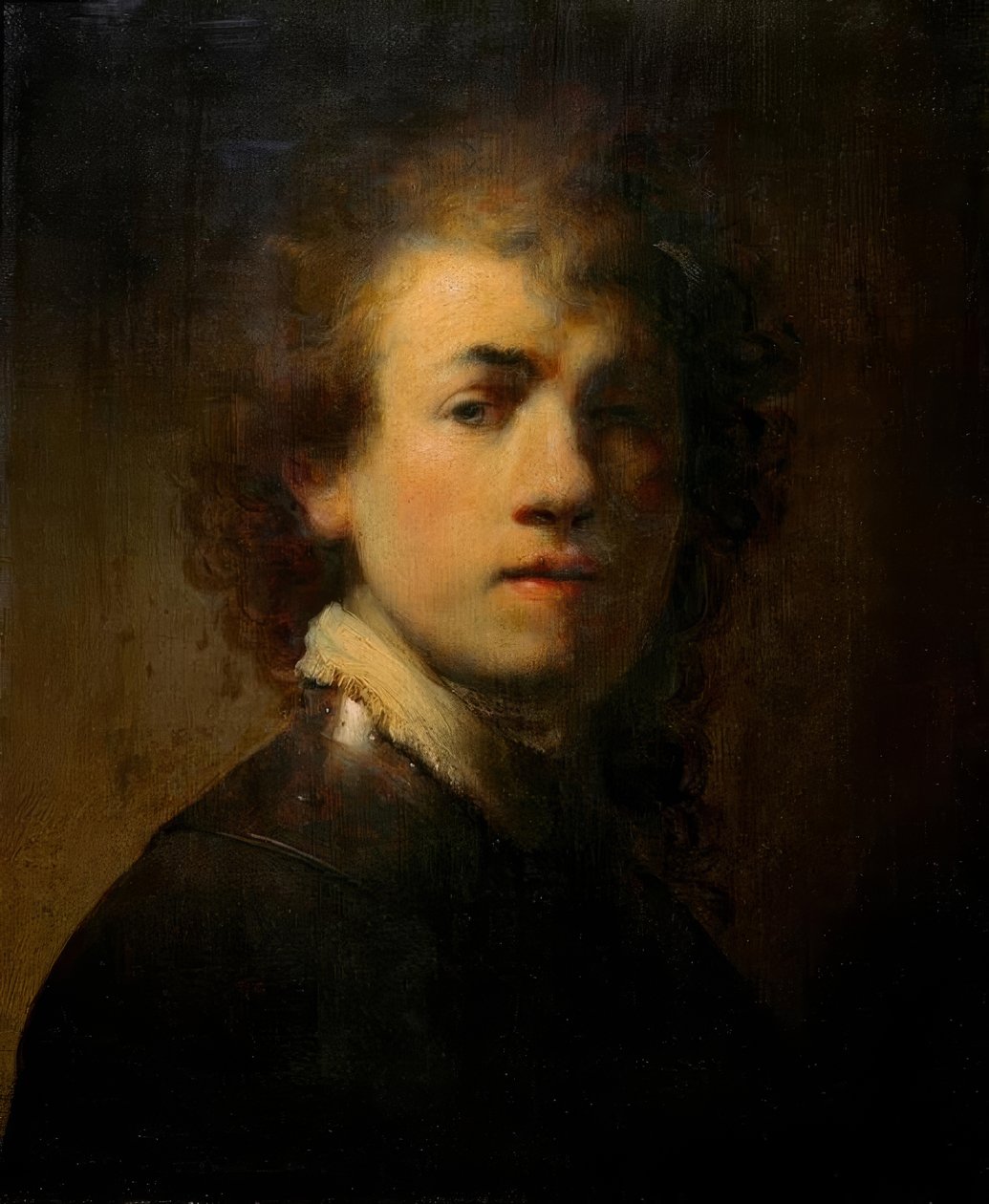 Autoportret z naszyjnikiem autorstwa Rembrandt van Rijn