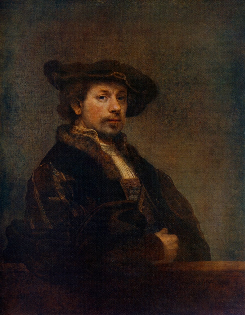 Autoportret w wieku 34 lat, 1640, 1912. autorstwa Rembrandt van Rijn